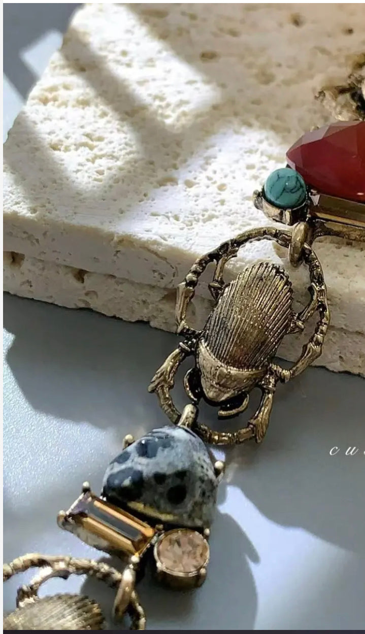 Vintage Beetle bracelet (beautifully made)