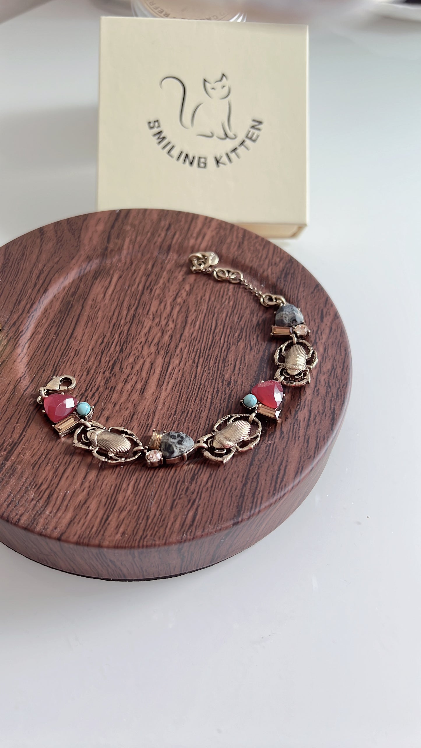 Vintage Beetle bracelet (beautifully made)