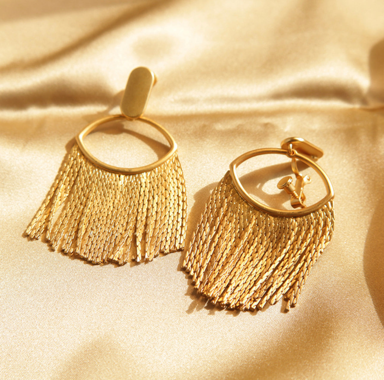 Feather Earrings Retro Peacock Style Tassel Earrings (Fashionable, Elegant)