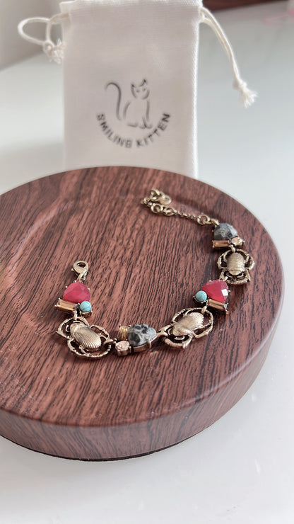 Vintage Beetle bracelet (beautifully made)